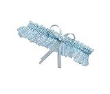 Strumpfband zur Hochzeit - Extra weite Ausführung.