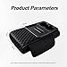 HFHFYKUF 5-in-1 Car Center Console Cover for Mitsubishi Eclipse Cross GK/GK Facelift/Xpander/Xpander Cross, Multifunctional Car Armrest Cushion with Cup Holder & Storage Pocket & Tissue Holder