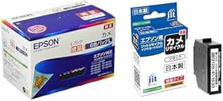 Amazon.co.jp: エプソン 純正 インクカートリッジ カメ KAM-6CL