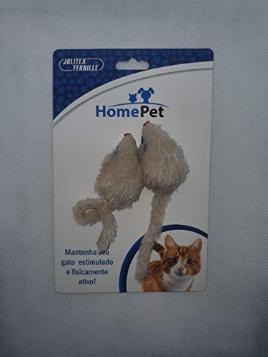 KIT COM 2 RATOS COM CATNIP