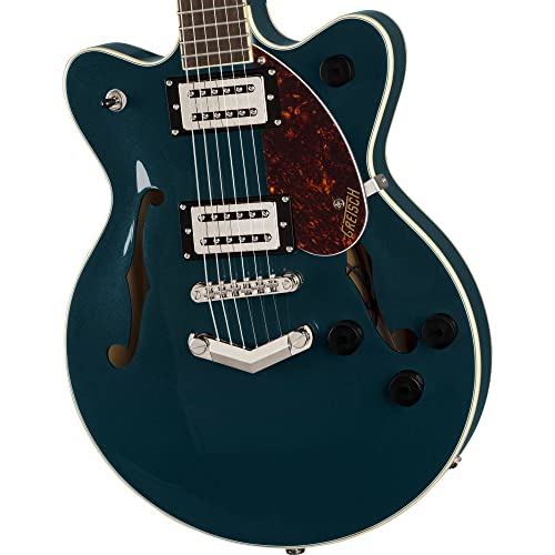 Gretsch G2655 Streamliner™ Bloc Center Jr. Double coupe avec bouchon en V, Sapphire Midnight - Les Beatles, Paul McCartney, John Lennon, RIngo Starr, George Harrison Gretsch G2655 Streamliner™ Bloc Center Jr. Double coupe avec bouchon en V, Sapphire Midnight – Image 7