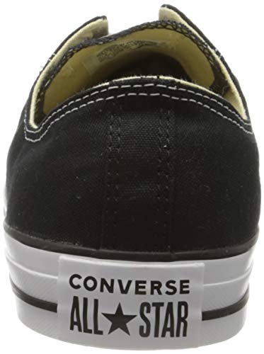 Converse Unisex Chuck Taylor All Star Low Top Sneaker, Black, 12.5 US Women3