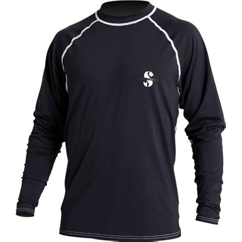 SCUBAPRO Rash Guard Loose Fit Longsleeve UPF 50 schwarz Cover