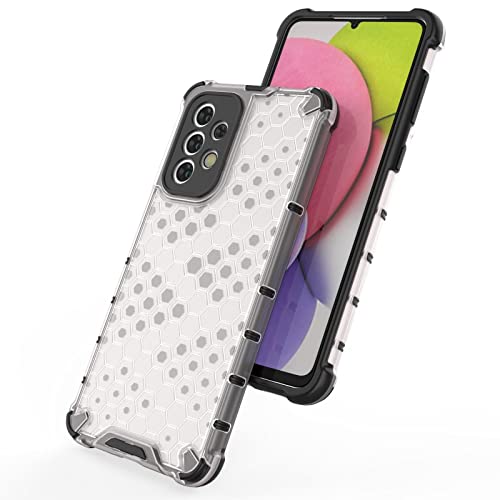 Image of Glasgow Back Case Cover Designed for Samsung Galaxy A33 5G - Transparent