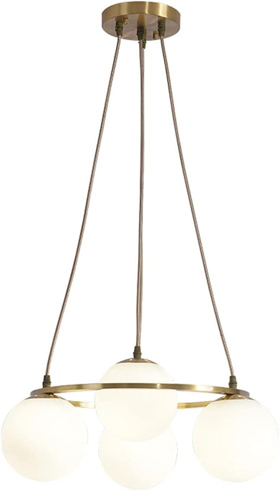 Lustre tout en bronze suspendu pour éclairer un restaurant ou îlot de bar