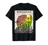 Budgiezilla | Budgie T-Shirt for Budgerigar Parakeet Lovers