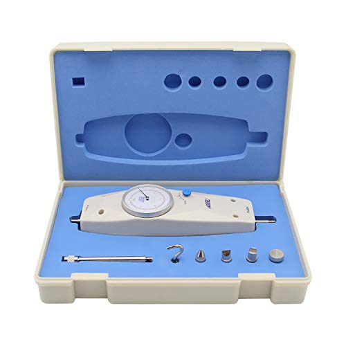 BAOSHISHAN Dial Mechanical Push Pull Gauge Force Gauge Meter Tester NK (500N/50KG)