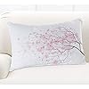 EKOBLA Throw Pillow Cover Spring Floral Japanese C... #4