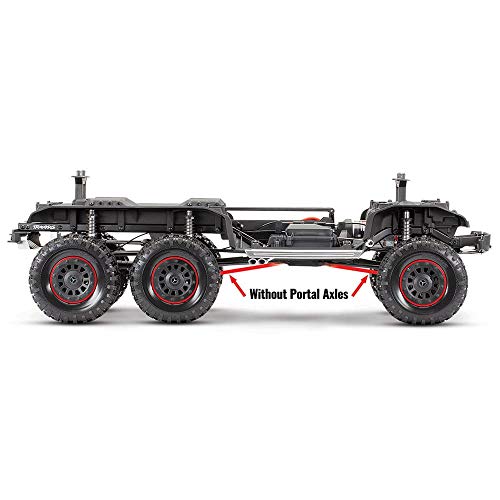 Traxxas 88096-4-Slvr Waterproofed All Terrain Mercedes Benz G 63 1/10 Scale Trx-6 Scale And Trail Remote Crawler, Silver #TOP7