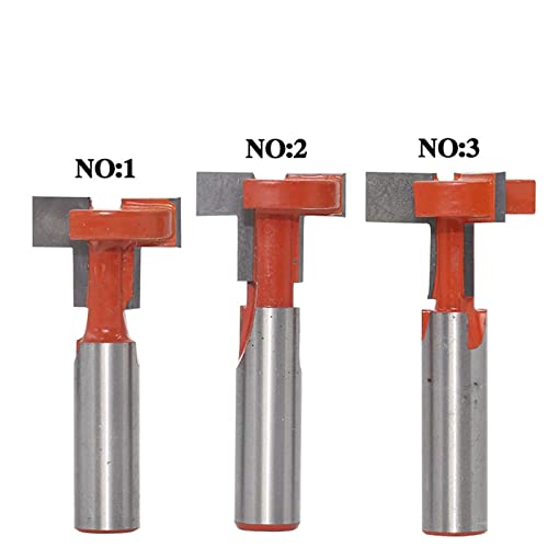 Fraise rainure en T 12mm queue taille 3 pour defonceuse bois - 4