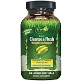 Irwin Naturals 2-in-1 Kidney & Liver Super Cleanse (10-Day) - Balanced Liver Detox & Kidney Cleanse - Milk Thistle Dandelion Root & Reishi Mushroom - Whole-Body Detox Formula - 60 Liquid Soft-Gels