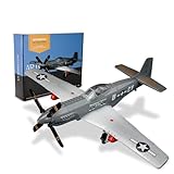 ArtorBricks Air Force Series P-51 Mustang Fighter Airplane Military Building Set Adult Gift Compatible with Lego (258 Pieces)