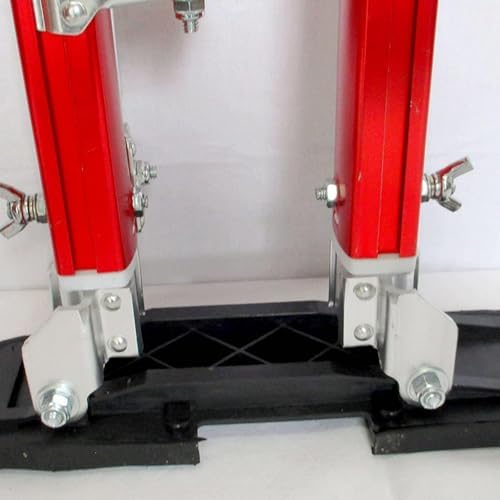 Professional Aluminum Drywall Stilts - Adjustable Lifting Tool for Indoor & Outdoor Work, Supports 100Kg-150Kg, Ideal for Construction & Decoration Projects