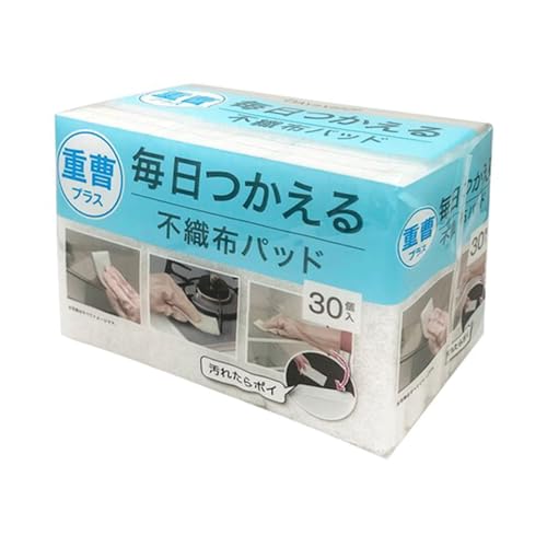 ニトリ 毎日つかえる重曹パッド 30個入 1個 スポンジ ソレダメ！のサムネイル