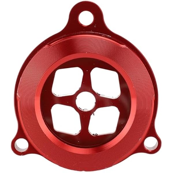 Прозрачная крышка моторного фильтра замена моторного фильтра замена CNC Męk BLACK красный