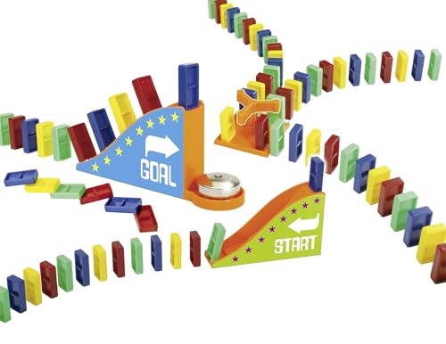 Noris Domino Run Basic Set con 200 fichas y rampa miniatura 3