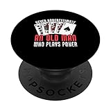 Photo Gallery mai sottovalutare un vecchio che gioca a poker carta divertente popsockets popgrip intercambiabile Photo Gallery mai sottovalutare un vecchio che gioca a poker carta divertente popsockets popgrip intercambiabile