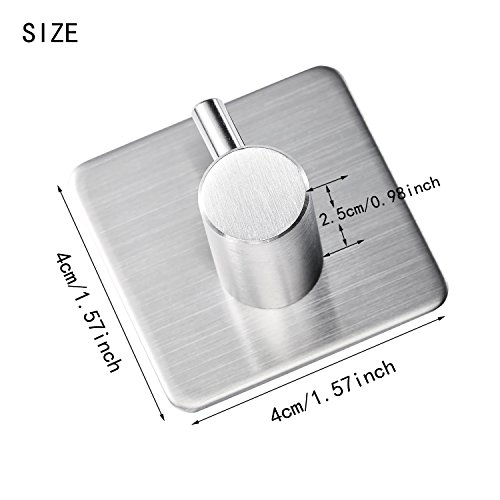 Ventcy, gancio per asciugamani, porta spazzolini