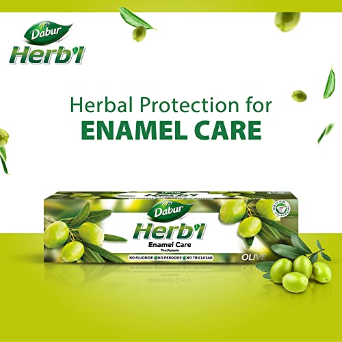 Image of Dabur Red Paste 300g & Dabur Herb'l Olive Enamel Care Toothpaste 150g (Pack of 2) | Supersaver Combo Pack