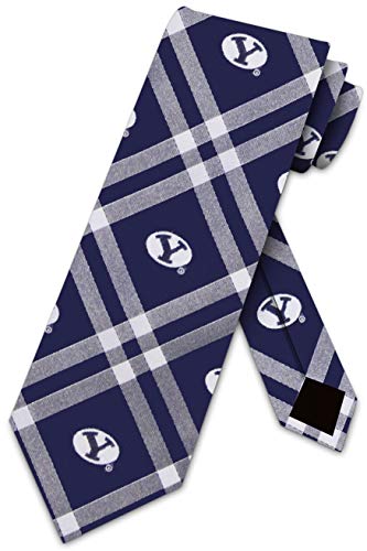 Eagles Wings Cougars Ties Mens College BYU Sports Necktie (Rhodes Microfiber)