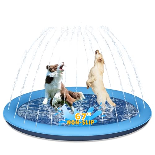 Almohadilla de salpicaduras para perros alfombrilla de refrigeración para mascotas y niños exterior