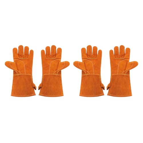 HARFINGTON 2Pair 3038-1 Welding Gloves 14