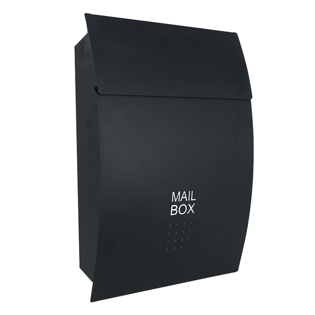Boîte aux lettres étanche extérieure contre le vol et le courrier mouillé