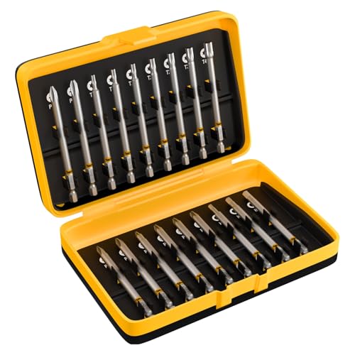 Image of 18 x SabreCut SCRK90_01 90mm Phillips PH1 PH2 PH3 Pozi Pozidriv PZ1 PZ2 PZ3 Hex H3 H4 H5 Torx T10 T15 T20 T25 T27 T30 T40 Magnetic Impact Screwdriver Bits