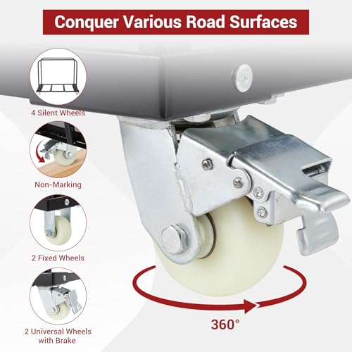 Carretilla plegable para tablaroca con capacidad 1500 lb miniatura 4