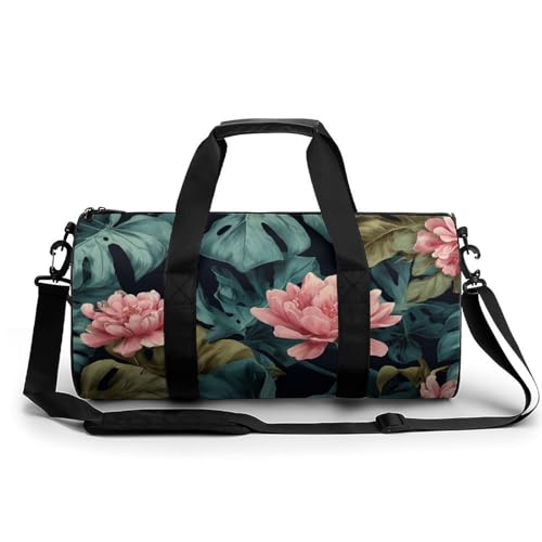 Bolsa de deporte cilíndrica espaciosa para organizar tu ropa de viaje
