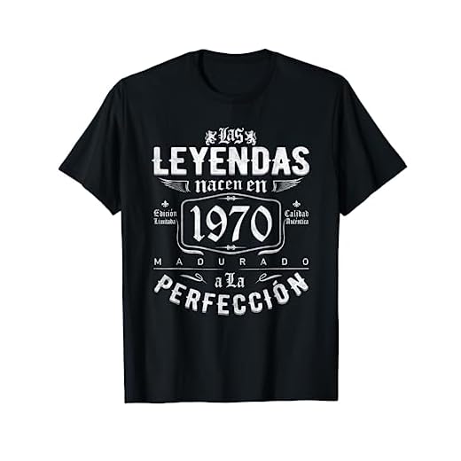 Las Leyendas nacen en 1970 Regalo de 52 años hombre mujer Camiseta
