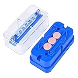 ❤Material seguro: el cortador de pastillas está hecho de material PP de alta calidad y cuchillas de acero inoxidable, sin BPA, seguro, duradero y resistente al desgaste.