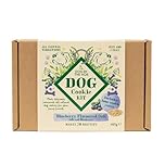 Dog By The Hob - Cookie Making Kit for Dogs | As seen on Dragons' Den | Blueberry & Oat Flavour | Included Bone Shaped Cookie Cutter