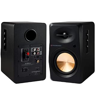 P Prosonic BT30 Enceintes d’étagère Bluetooth Actives, Moniteur de Studio, Platine avec entrée Optique, entrée coaxiale… - Les Beatles, Paul McCartney, John Lennon, RIngo Starr, George Harrison P Prosonic BT30 Enceintes d'étagère Bluetooth Actives, Moniteur de Studio, Platine avec entrée Optique, entrée coaxiale… – Image 2