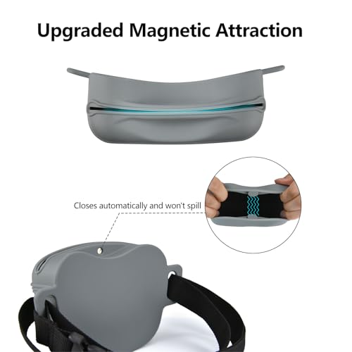 AOKLANT Pet Training Snack Pouch with Clicker 2.0 Upgraded Magnetic Closure, 1.66 Cup Silicone Belt for Dog Treats，Perfect for Exercising and Walking by AOKLANT - Image 4