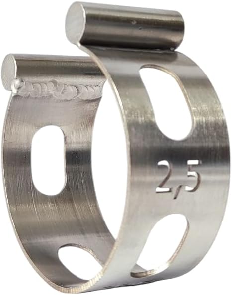 2.5" inch Tacking Band Stainless Steel exhaust easy to Clamp-On For Welding Fabrication (63.5mm)