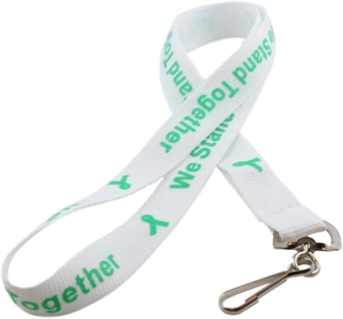 Green Ribbon Awareness Lanyard