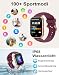 Smartwatch mit Telefonfunktion,Smartwatch für Damen Herren 1.85'' HD Screen