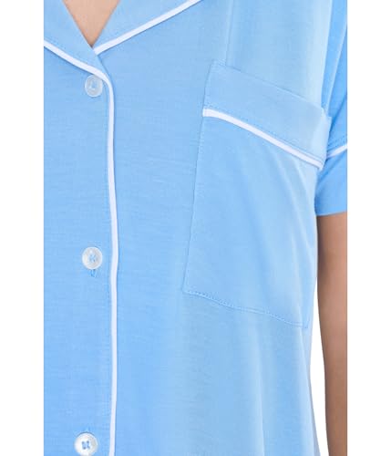 Image of Eberjey Gisele Rib Relaxed Short PJ Set