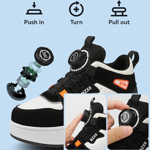 Kids Roller Skate Shoes Roller Sport Sneakers Shoes for Boys Girls Outdoor Running Sneakers with Wheels Unisex Child Retractable Sneakers Shoes for Birthday Children Show Gift4