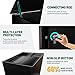 Express Package Delivery Box for Outside, Ultra Large Parcel Drop Boxes with Lock Made of Automotive Steel, Waterproof Anti-Theft Parcel Drop Box with Secure Storage for Home Business (50IN)