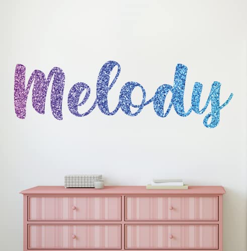 Vinilo decorativo personalizado para nombre de niña miniatura 2