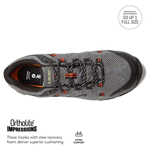 HI-TEC Apex Lite Low WP Waterproof Hiking Shoes for Men, Lightweight Breathable Outdoor Trekking and Trail Shoes4