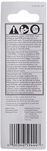 Image of BOSCH CO2131B 1 /16 in. x 1-7 /8 in. Cobalt M42 Drill Bit (Pack of 2)