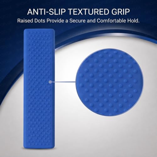 Image of Shopoflux Silicone TV Remote Cover Compatible with Hisense Smart TV Remote [Remote NOT Included] (Blue)