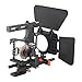 Camera Cage, Ergonomic Grip Cage Set for Professional Photography and Video Recording