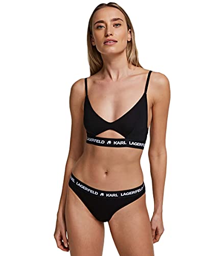 KARL LAGERFELD Donne Logo Brief Nero XS