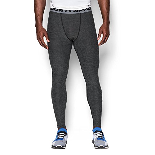 Under Armour Men's UA HeatGear Armour Twist Compression Leggings Medium Black