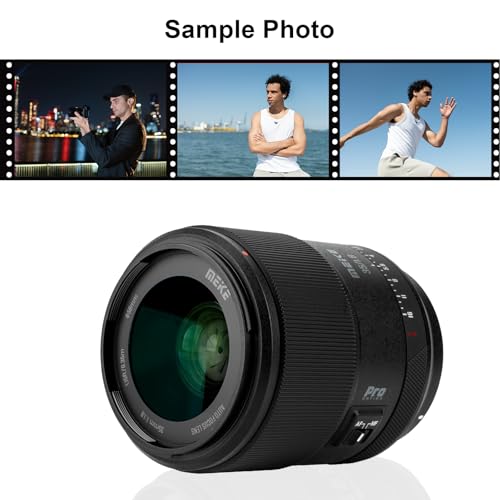 Image of Meike 35mm F1.8 Full Frame AF STM Lens Wide Angle Auto Focus Fixed Prime Portrait Lenses for Sony E Mount Mirrorless Cameras A9 A9II A7III A7II A7RII A7 A7R3 A7R4 A7IV A7C A7CII A7SIII