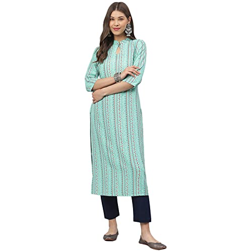 Image of NAINVISH Cotton Kurti Kurta for Womens | Kurtas for Women | Womens Kurta Kurti | Best Kurtas for Women